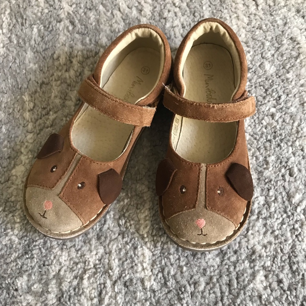 Boden mini leather novelty Mary Janes